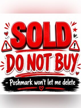 SOLD DO NOT BUY